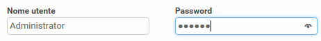 2. Login e Password