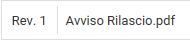 6. Documento dell'avviso
