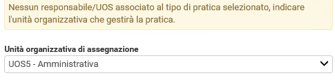 9. Associazione a un responsabile