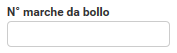 4. Numero di marche da bollo
