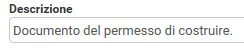 3. Descrizione del documento