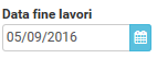 3. Date di fine lavori