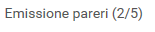 1. Emissione del parere
