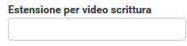 10. Estensione per videoscrittura