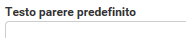 9. Testo predefinito 