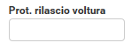5. Eventuale protocollo di volturazione