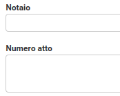 6. Dati dell'atto notarile