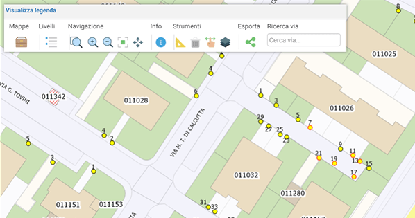 Importazione dei Database Topografici