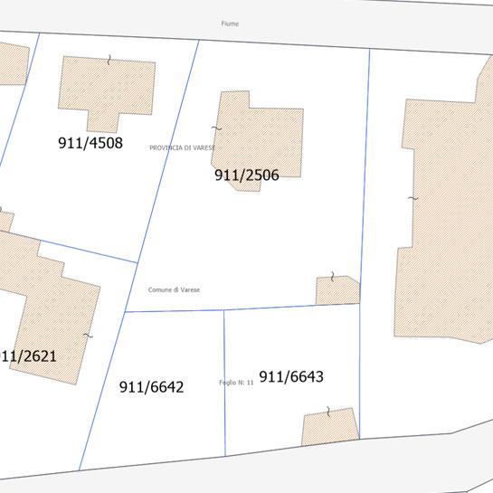 Importazione mappe catastali CXF